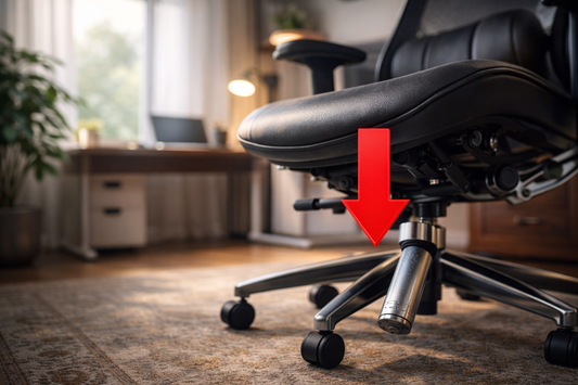 Pourquoi ma chaise de bureau descend toute seule ?
