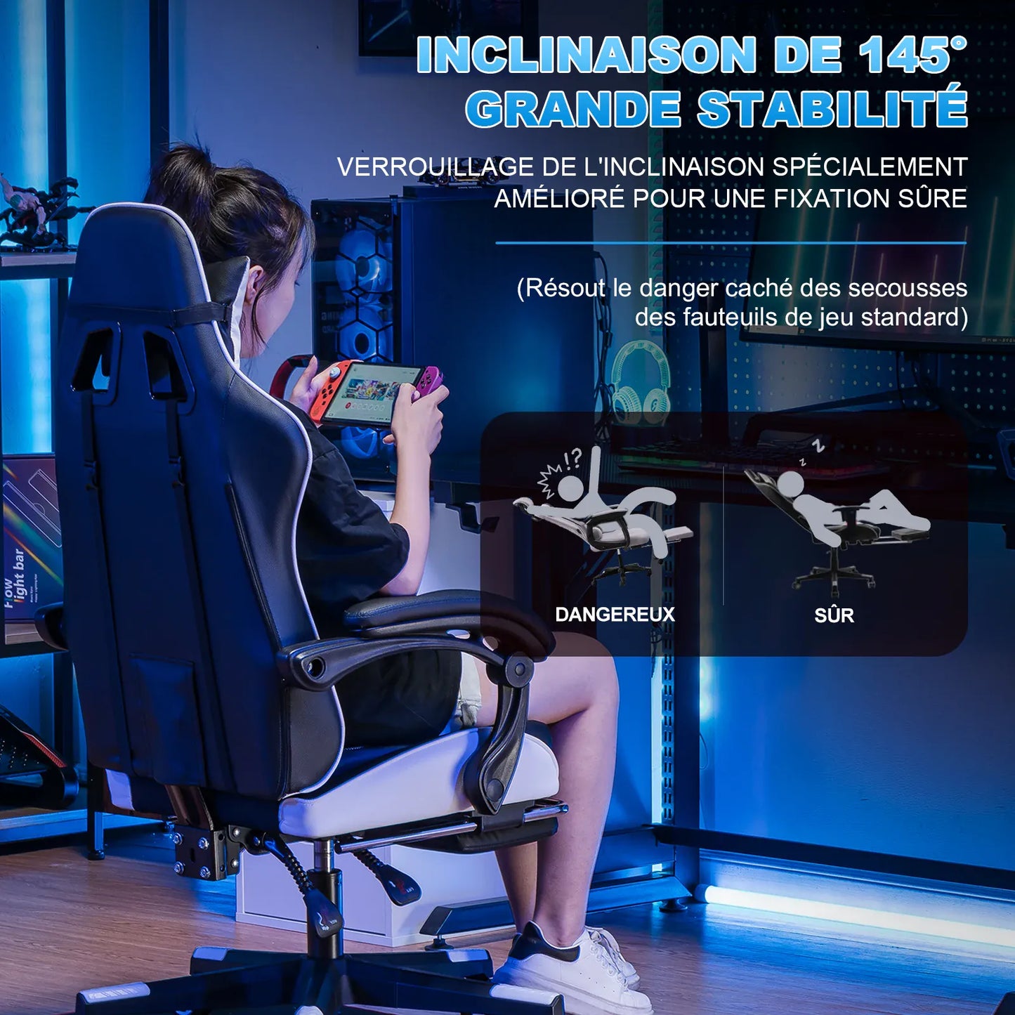 Chaise de bureau gaming Apex Victory™ 
