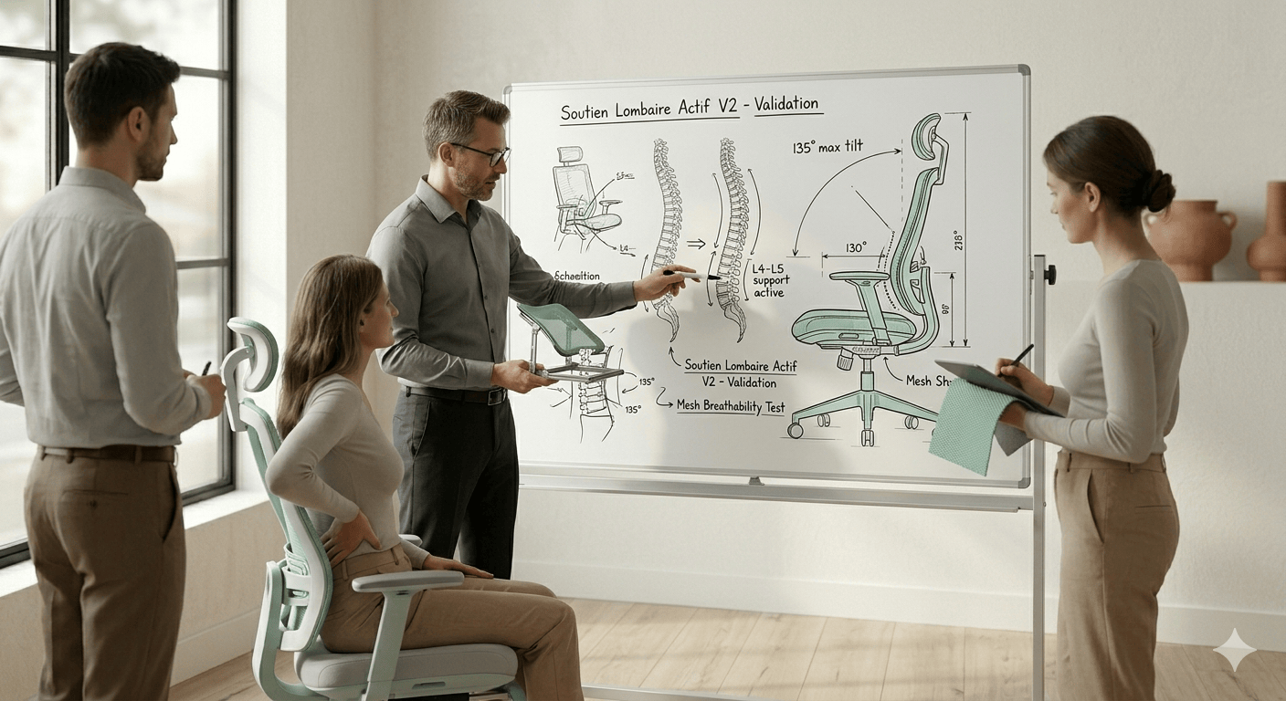 chaise ergonomique image